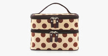 Load image into Gallery viewer, Polka Dot Make Up Bag
