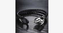 Load image into Gallery viewer, Men's Angels Wing Silver Plated Bracelet