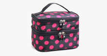 Load image into Gallery viewer, Polka Dot Make Up Bag