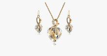 Load image into Gallery viewer, Crystal Gem Heart Necklace Set - FREE SHIP DEALS