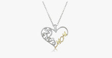 Load image into Gallery viewer, Double Color Mom Heart Pendant Necklace - FREE SHIP DEALS