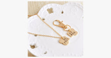 Load image into Gallery viewer, Best Friend Dog Bone Pendant Keychain Set - FREE SHIP DEALS