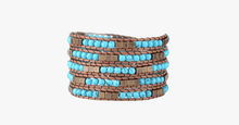 Load image into Gallery viewer, Egyptian Turquoise Wrap Bracelet - FREE SHIP DEALS