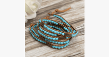 Load image into Gallery viewer, Egyptian Turquoise Wrap Bracelet - FREE SHIP DEALS
