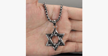 Load image into Gallery viewer, Men's Jewish Star Pendant