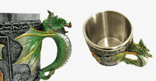 Load image into Gallery viewer, 3D Stainless Steel Dragon Mug - FREE SHIP DEALS