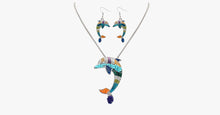 Load image into Gallery viewer, Dolphin Hippie Pendant Set - FREE SHIP DEALS