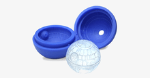Load image into Gallery viewer, Star Wars Death Star Ice Mold - Blue
