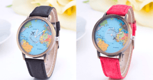 Load image into Gallery viewer, Unisex Watch Unique Design World Map Quartz Watch - FREE SHIP DEALS