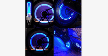 Load image into Gallery viewer, 2 Pack - Motion Activated LED Valve Stem Lights - Assorted Colors - FREE SHIP DEALS