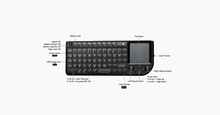 Load image into Gallery viewer, Mini Backlit Wireless Keyboard and Touchpad