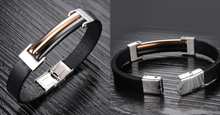 Load image into Gallery viewer, Evening Lights Men's Stainless Steel Bracelet - FREE SHIP DEALS