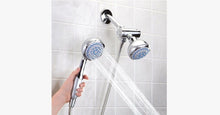 Load image into Gallery viewer, Dual Shower Head Deluxe Combo