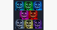 Load image into Gallery viewer, Halloween LED Purge Mask