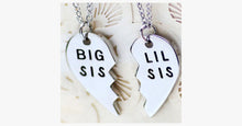 Load image into Gallery viewer, Big Sis Lil Sis Pendant Set - FREE SHIP DEALS