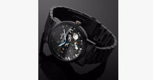 Load image into Gallery viewer, Men's Black Skeleton Wrist Watch