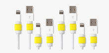 Load image into Gallery viewer, Lightning Cable Protectors - 6 Pack