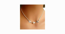 Load image into Gallery viewer, Bird Pearl Collarbone Length Necklace - FREE SHIP DEALS