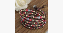 Load image into Gallery viewer, Soft Pink Natural Wrap Bracelet