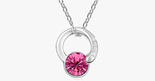Load image into Gallery viewer, Love Inscribed Florence Crystal Pendant - FREE SHIP DEALS