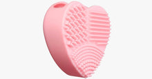 Load image into Gallery viewer, Heart Shape Silicone Cosmetic Brush Cleaner Board - FREE SHIP DEALS