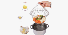 Load image into Gallery viewer, Foldable Fry Basket Kitchen Cooking Tool - FREE SHIP DEALS