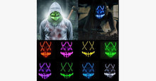 Load image into Gallery viewer, Halloween LED Purge Mask
