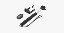 Load image into Gallery viewer, Selfie Stick With Remote Bluetooth Shutter Button - Assorted Colors