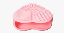 Load image into Gallery viewer, Heart Shape Silicone Cosmetic Brush Cleaner Board - FREE SHIP DEALS
