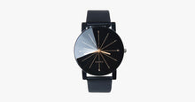 Load image into Gallery viewer, Black Leather Quartz Analog Watch - FREE SHIP DEALS