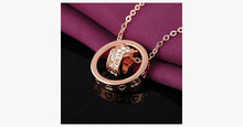 Load image into Gallery viewer, Double Heart Ring Necklace - FREE SHIP DEALS