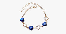 Load image into Gallery viewer, Crystal Heart Bracelet - FREE SHIP DEALS