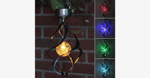 Load image into Gallery viewer, LED Color Changing Solar Wind Chime Light