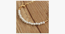 Load image into Gallery viewer, Freshwater Pearl Chain Bracelet - FREE SHIP DEALS