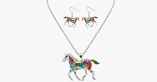 Load image into Gallery viewer, Horse Hippie Pendant Set - FREE SHIP DEALS