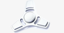 Load image into Gallery viewer, Metal Finger Fidget Tri Spinner