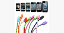 Load image into Gallery viewer, 10ft ChargeSync Braided Cable for iPhone and iPad - FREE SHIP DEALS