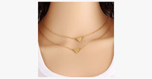 Load image into Gallery viewer, Double Layer Long Triangle Pendant - FREE SHIP DEALS