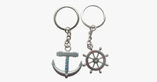 Load image into Gallery viewer, Couple's Nautical Keychains - FREE SHIP DEALS