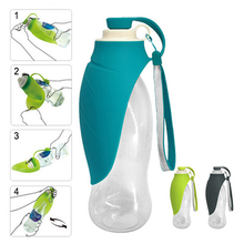 Load image into Gallery viewer, Portable Pet Silicone Drinking Water Bottle