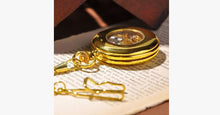 Load image into Gallery viewer, Gold Half Hunter Pocket Watch - FREE SHIP DEALS