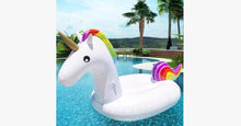 Load image into Gallery viewer, Giant Inflatable Unicorn Pool Float