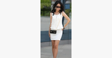 Load image into Gallery viewer, Mini Chiffon Sleeveless Tunic Dress - FREE SHIP DEALS