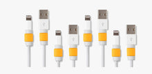 Load image into Gallery viewer, Lightning Cable Protectors - 6 Pack