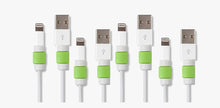 Load image into Gallery viewer, Lightning Cable Protectors - 6 Pack