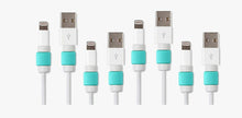 Load image into Gallery viewer, Lightning Cable Protectors - 6 Pack