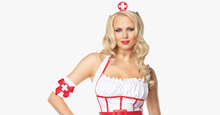 Load image into Gallery viewer, On Call Nurse Halloween Costume - FREE SHIP DEALS