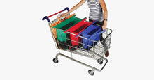 Load image into Gallery viewer, Foldable Reusable Shopping Cart Bags 4pcs