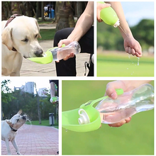 Load image into Gallery viewer, Portable Pet Silicone Drinking Water Bottle