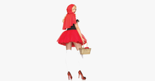 Load image into Gallery viewer, Racy Red Riding Hood Halloween Costume - FREE SHIP DEALS